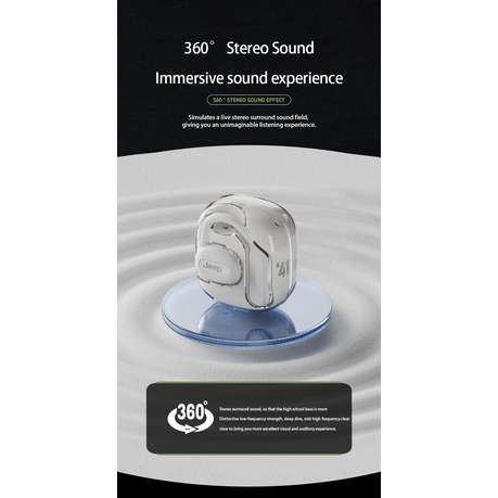 JEEP - EC009 - Hybrid Technology Earbuds With HiFi Stereo Sound - White