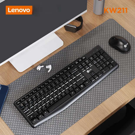 Lenovo Lecoo - KW211 - Wireless Mouse And Keyboard Combo - Black