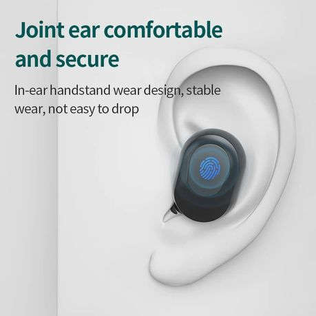 LENOVO - XT91 - Water-Resistant Stereo HD-Sound Wireless Earbuds - White