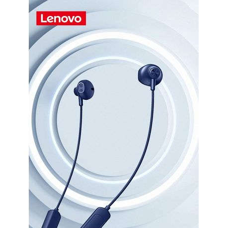 Lenovo - SH1 - Wireless Neckband Headphone With Hybrid Technology - Blue
