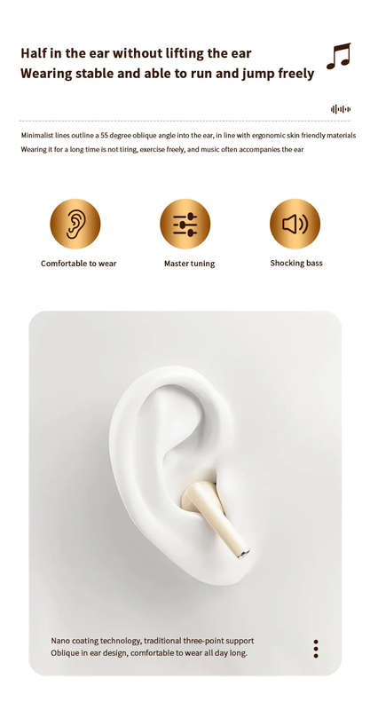LENOVO - TC3301 - TWS Bluetooth Earbuds With Noise Cancellation