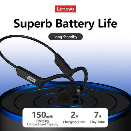 Lenovo ThinkPlus - X4 - Ear-hook Bone Conduction Wireless Headset - Black