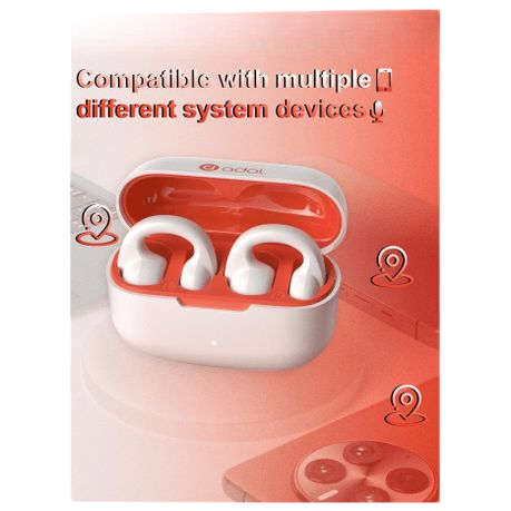 ASUS - J18 - Touch Control Sound Isolating Headphones - White