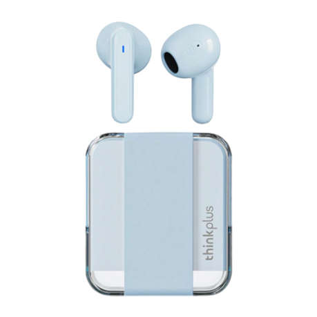 LENOVO THINKPLUS - LP51 - Sweatproof Passive Noise Canceling Earbuds - Blue