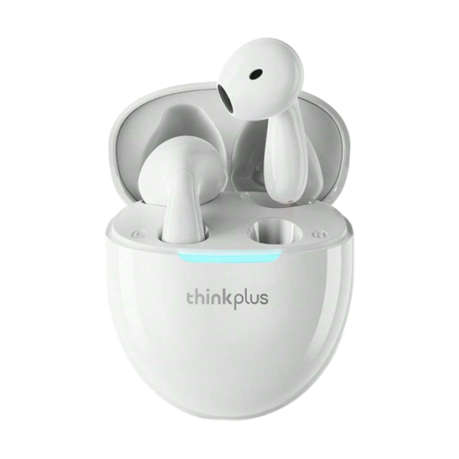LENOVO THINKPLUS - LP48 - Water Resistant Earbuds With Low Latency - White