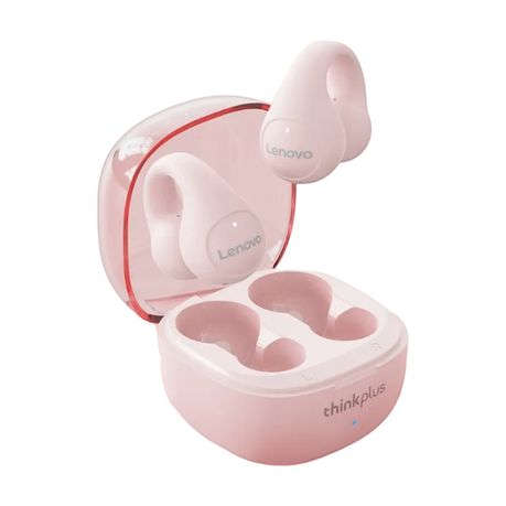 Lenovo ThinkPlus - LP13 - Wireless Ear Clip Design Earbuds With Mic - Pink