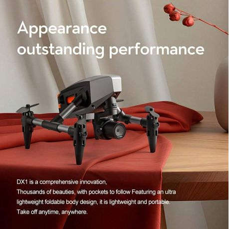 XD1 - 8K HD Lens Drone With Anti-Interference Technology - Black