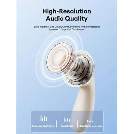 LENOVO THINKPLUS - LP48 - Water Resistant Earbuds With Low Latency - Beige
