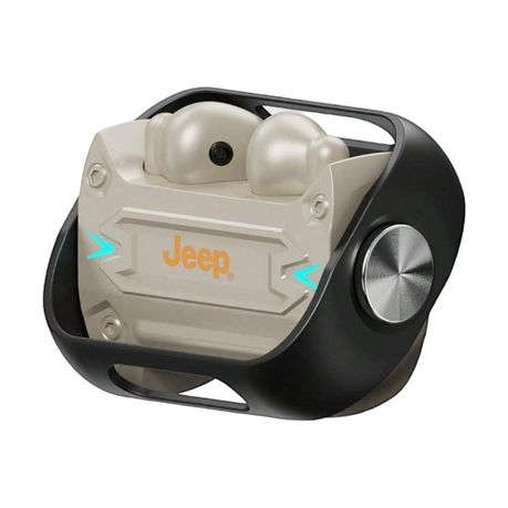 JEEP - EW001 - Sweatproof Wireless Earbuds With Sensitive Touch - Beige
