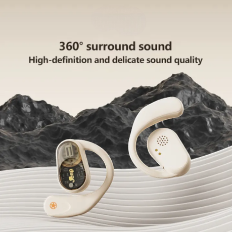 JEEP - EC016 - Hybrid Technology Earbuds with 360 Surround Sound - White