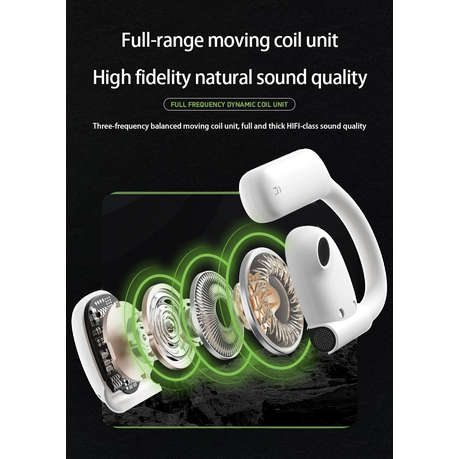 JEEP - EC009 - Hybrid Technology Earbuds With HiFi Stereo Sound - White