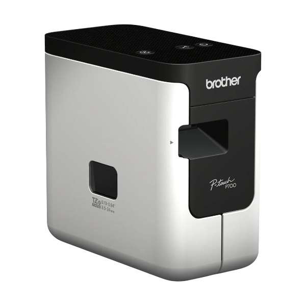 Brother P-Touch - PT700 - Compact High Quality Label Printer With Black On White Cartridge - Black