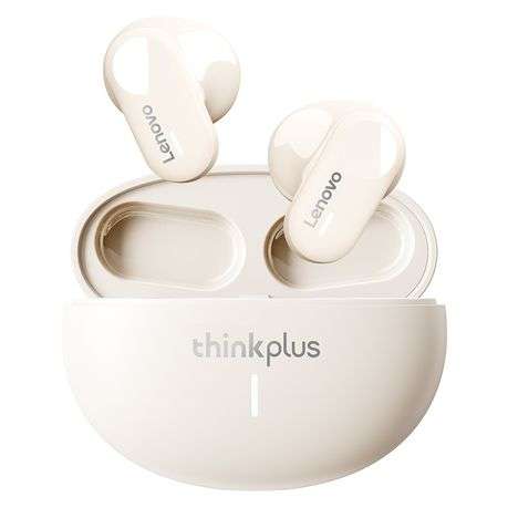 LENOVO - LP19 - TWS Wireless In-Ear Bluetooth Earphones - Champagne