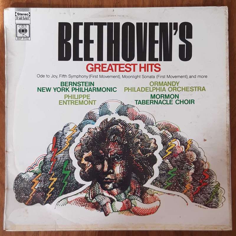 Beethoven's Greatest Hits - Vintage Vinyl LP