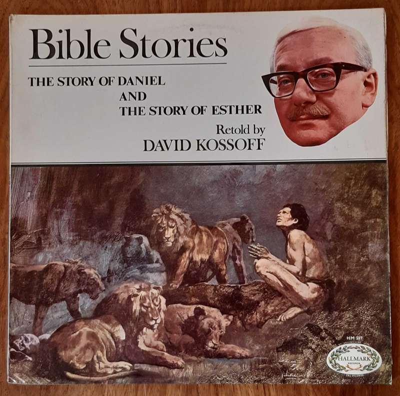 Bible Stories - Story of Daniel - Story of Esther - Retold by David Kossoff - Vinyl LP