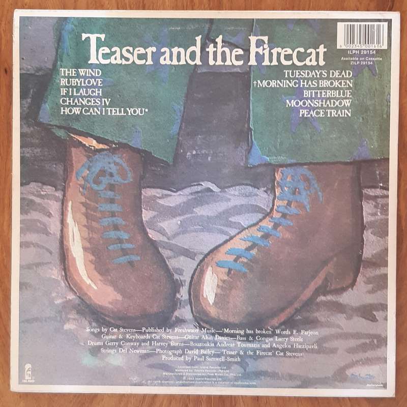 Cat Stevens - Teaser and the Firecat LP Vinyl Record