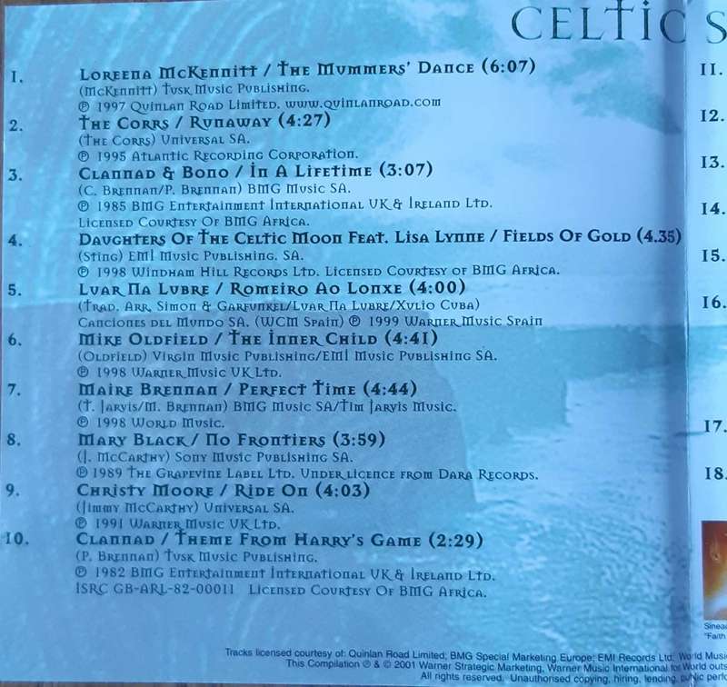 Celtic Spirit - Various Artists - CD