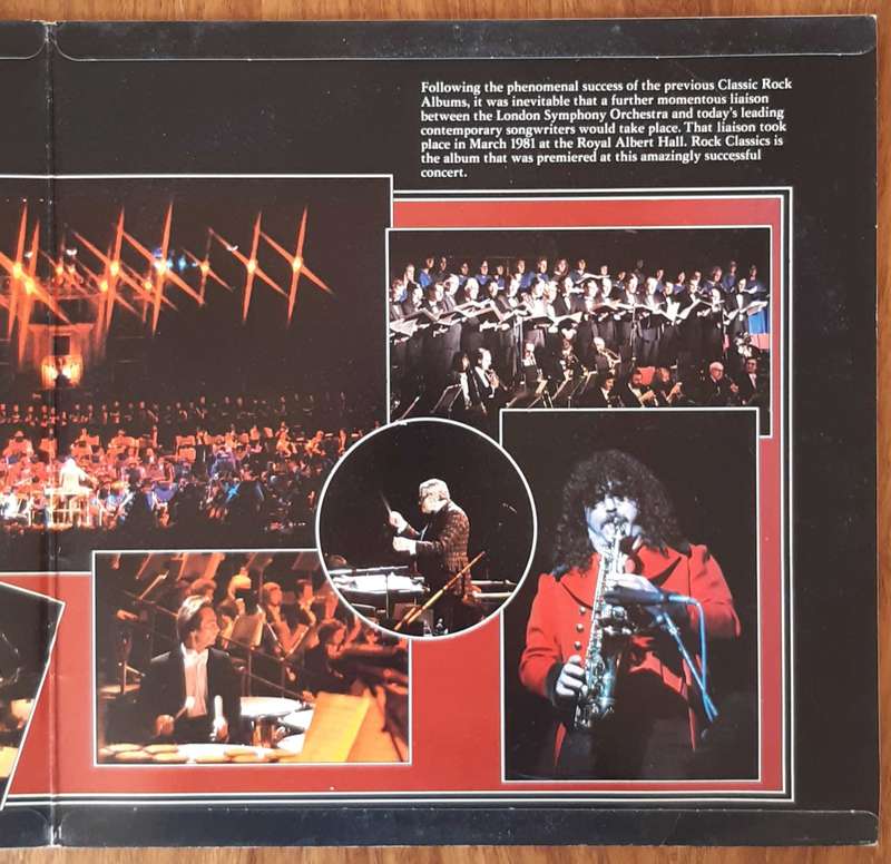 Classic Rock - Rock Classics London Symphony Orchestra - Vintage Vinyl LP