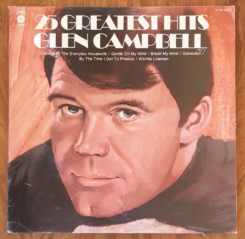 Glen Campbell - 25 Greatest Hits - Double Album - Vintage Vinyl LP