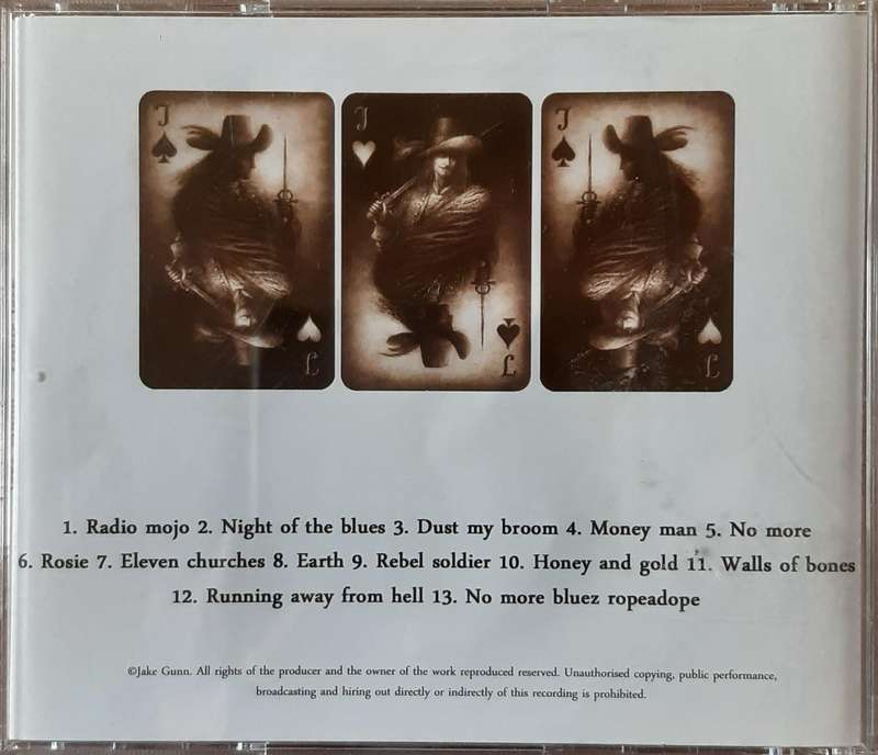 Jake Gunn - Triple Jack - CD - Signed by Gunn