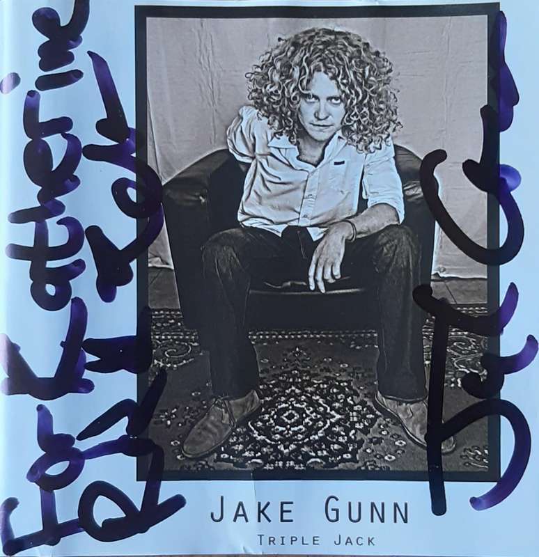 Jake Gunn - Triple Jack - CD - Signed by Gunn