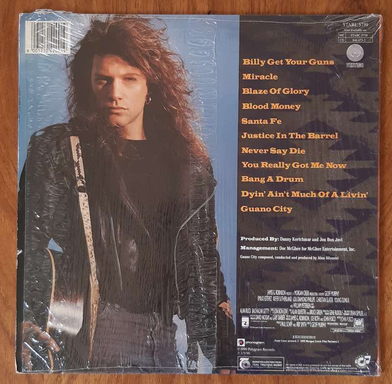 Jon Bon Jovi - Blaze of Glory - Vinyl LP