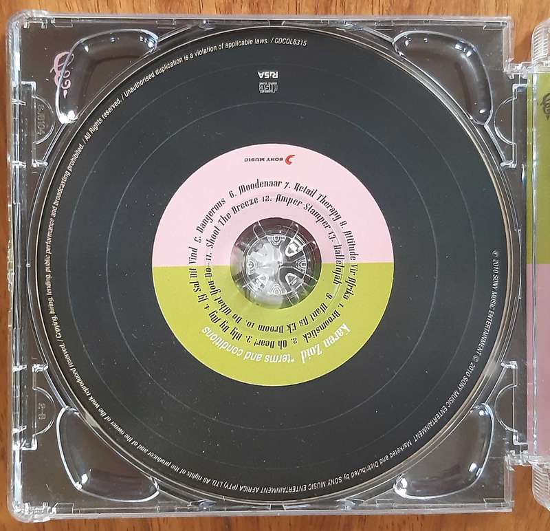Karen Zoid - Karen Zoid - Cover signed by Karen Zoid - CD