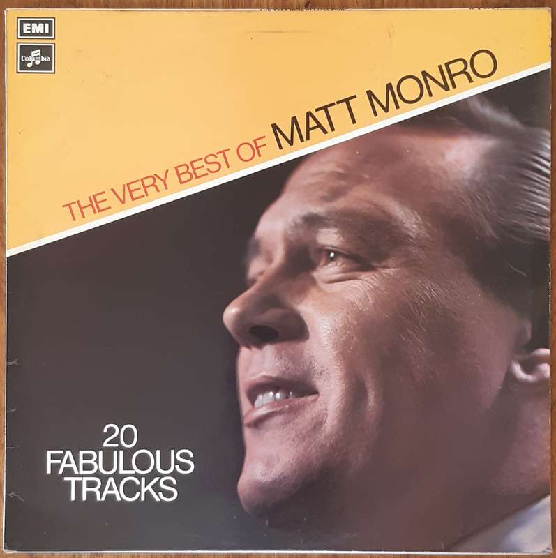 Matt Monro - The Very Best of Matt Monro Vintage LP Record Vinyl