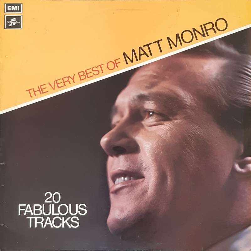 Matt Monro - The Very Best of Matt Monro Vintage LP Record Vinyl