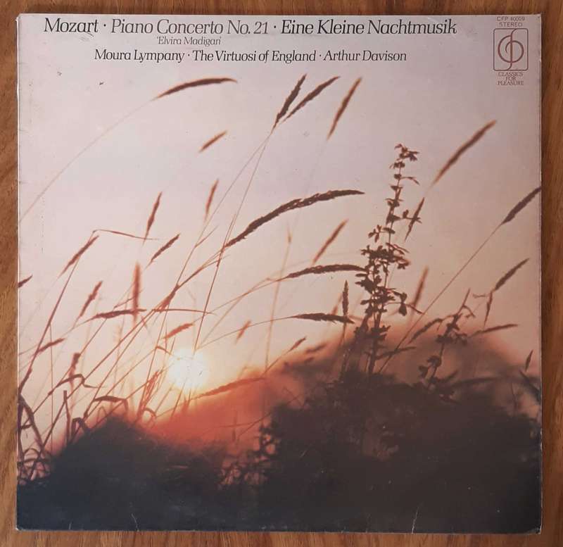 Mozart - Paino Concerto No21 - Eine Kleine Nachtmusik - Moura Lympany - The Virtuosi of England LP