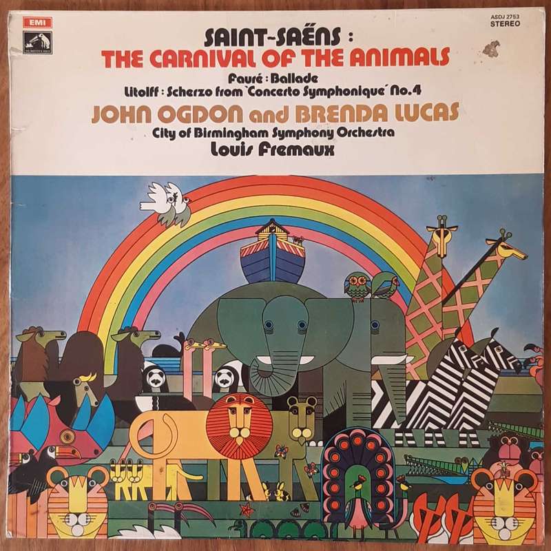 Saint-Saens: The Carnival of the Animals - Vintage Vinyl LP