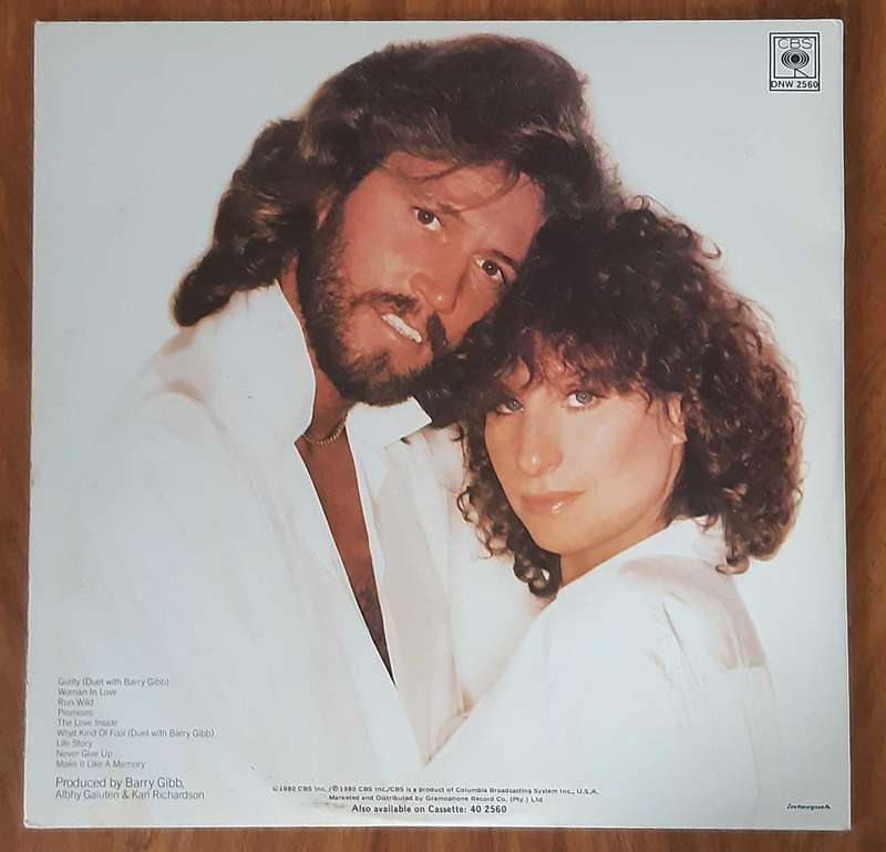 Barbara Streisand - Guilty - LP Vinyl Record
