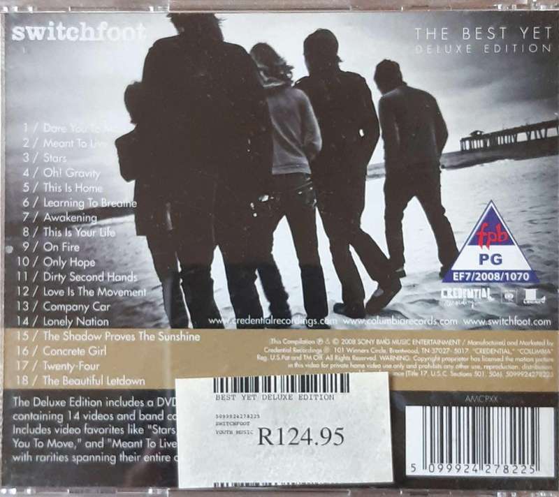 Switchfoot  The Best Yet (Deluxe Edition) - CD and DVD