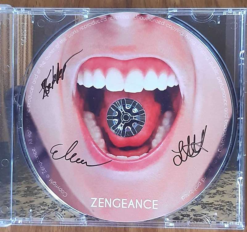 Signed copy of Zengeance - A Suburban Manifesto - CD