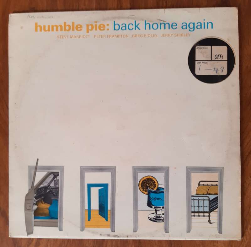 Humble Pie - Back Home Again - Vintage Vinyl LP Record