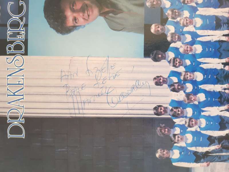 Manuel Escorsio with the Drakensberg Boys Choir - Vintage Vinyl LP - Signed by Escorsio