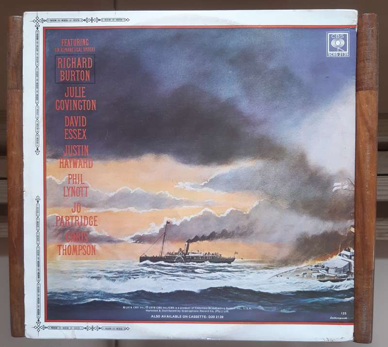 The War of the Worlds  - Jeff Wayne's Musical Version - Vintage Vinyl LP Record Double Album