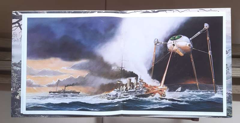The War of the Worlds  - Jeff Wayne's Musical Version - Vintage Vinyl LP Record Double Album