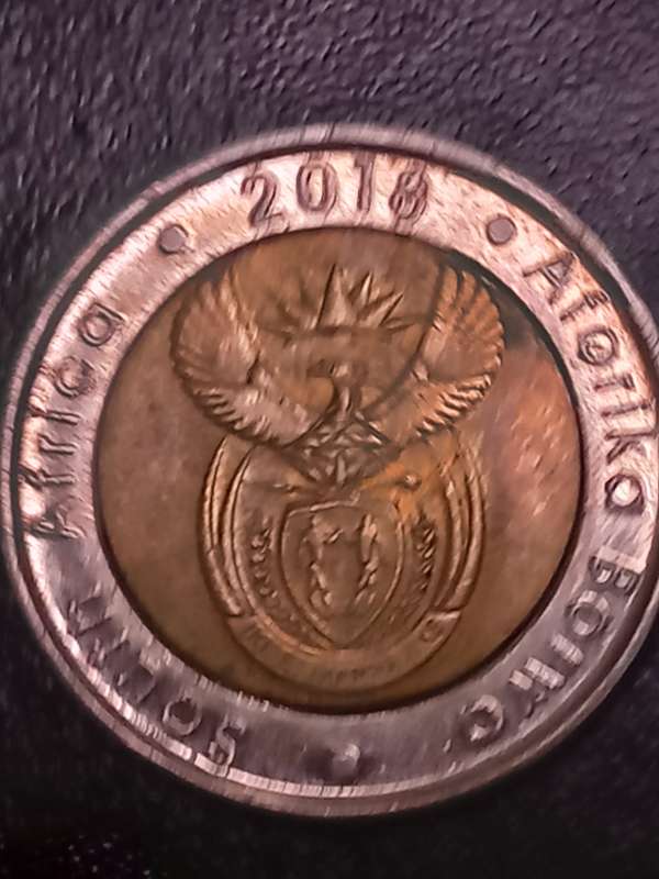 NELSON MANDELA CENTENARY R5 COIN