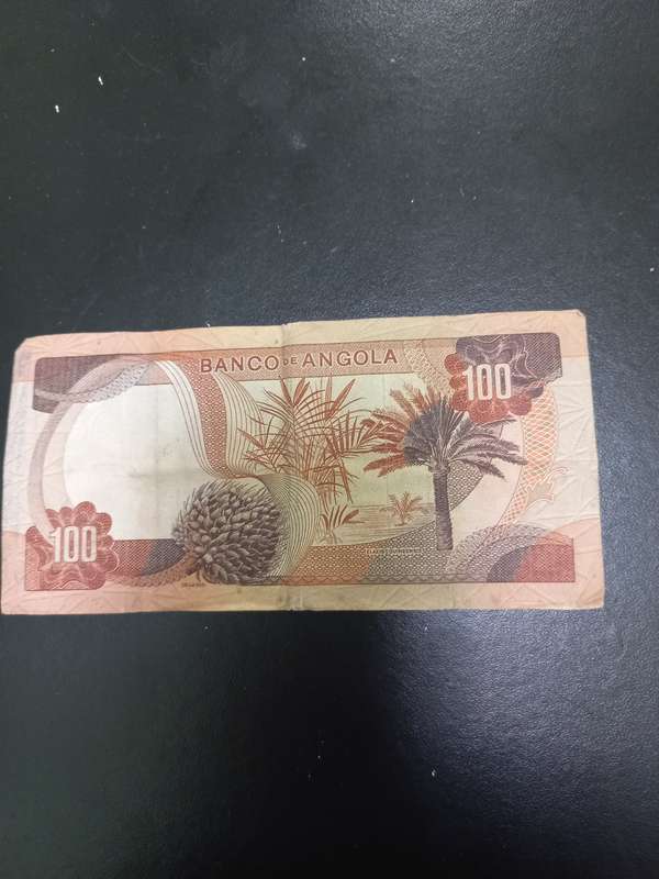 BANCO DE ANGOLA 100 ESCUDOS