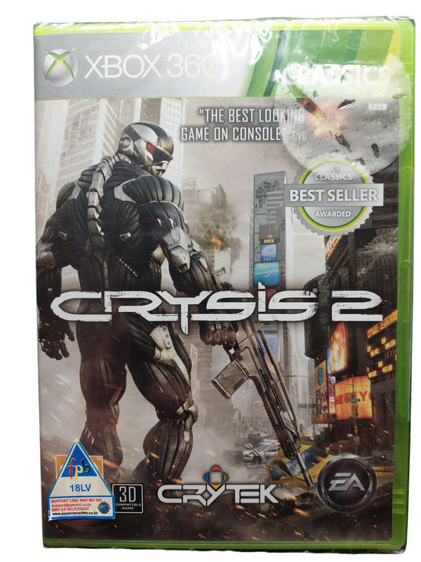 Crysis 2 New Sealed Xbox 360