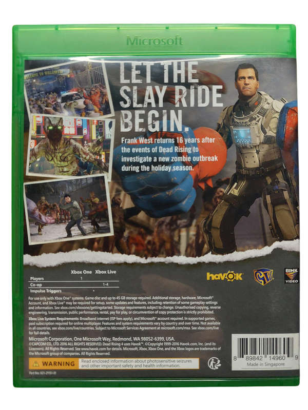 Dead Rising 4 Xbox One XB1