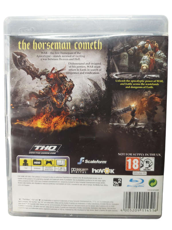 Darksiders PlayStation 3 PS3