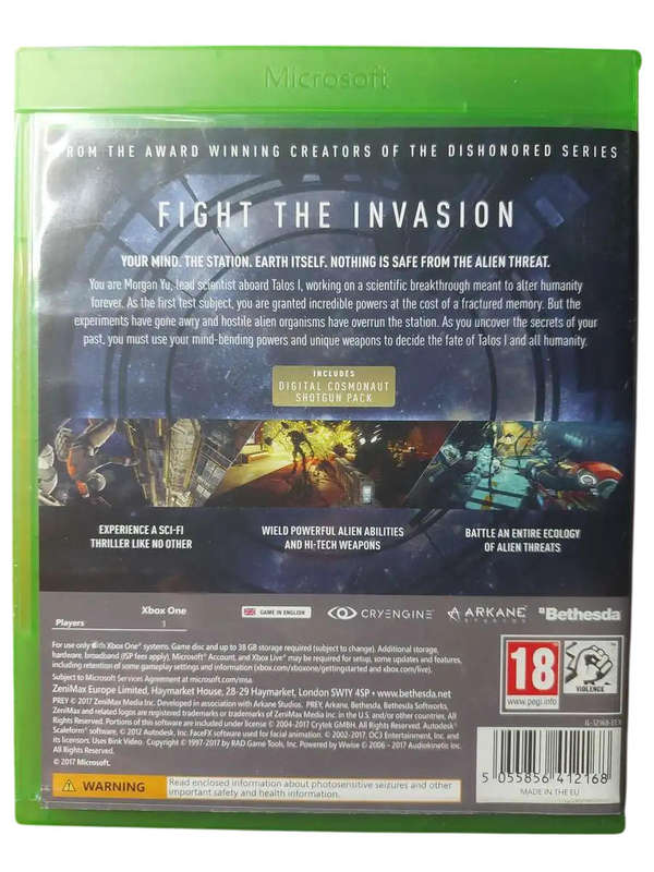 Prey Xbox One XB1