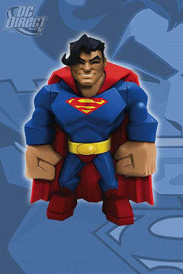 UNI FORMZ SUPERMAN FIGURES   ( SET OF 3 / SEALED )