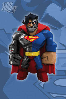 UNI FORMZ SUPERMAN FIGURES   ( SET OF 3 / SEALED )