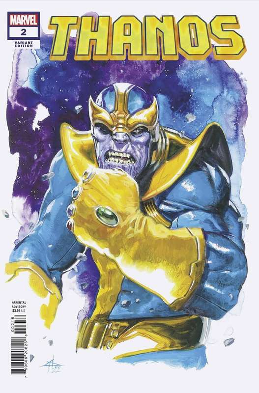 THANOS #2 25 COPY INCV GABRIELE DELLOTTO VAR