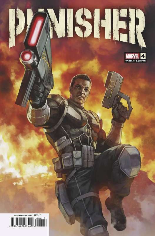 PUNISHER #4 25 COPY INCV SKAN VAR