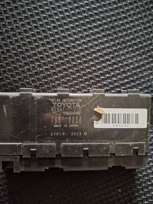 Toyota integration relay