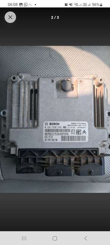 Peugeot 2008 diesel computer box ECU